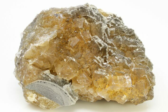 Gemmy, Yellow, Cubic Fluorite Cluster - Moscona Mine, Spain #188321